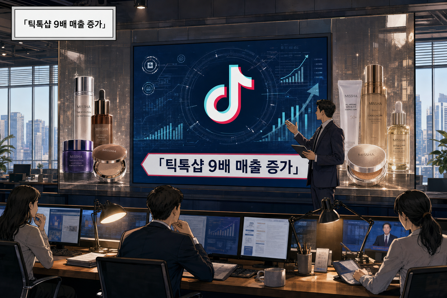 틱톡으로 9배 매출 달성! 미샤, 북미 시장의 신화