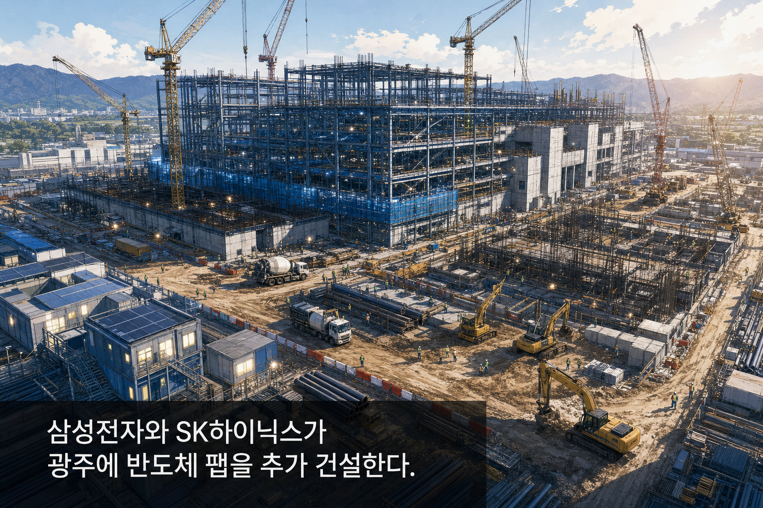 호남에 추가 반도체 팹 건설이 필요한 이유와 전력 수급 방안은 무엇인가? 컷 1