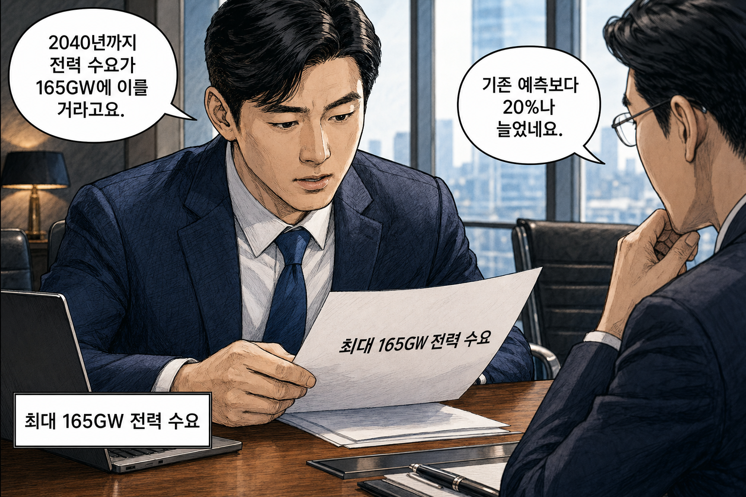 호남에 추가 반도체 팹 건설이 필요한 이유와 전력 수급 방안은 무엇인가? 컷 2