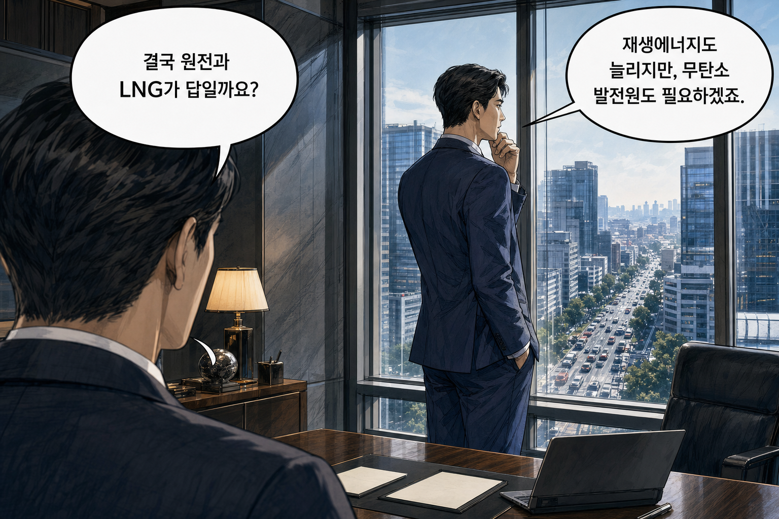 호남에 추가 반도체 팹 건설이 필요한 이유와 전력 수급 방안은 무엇인가? 컷 7