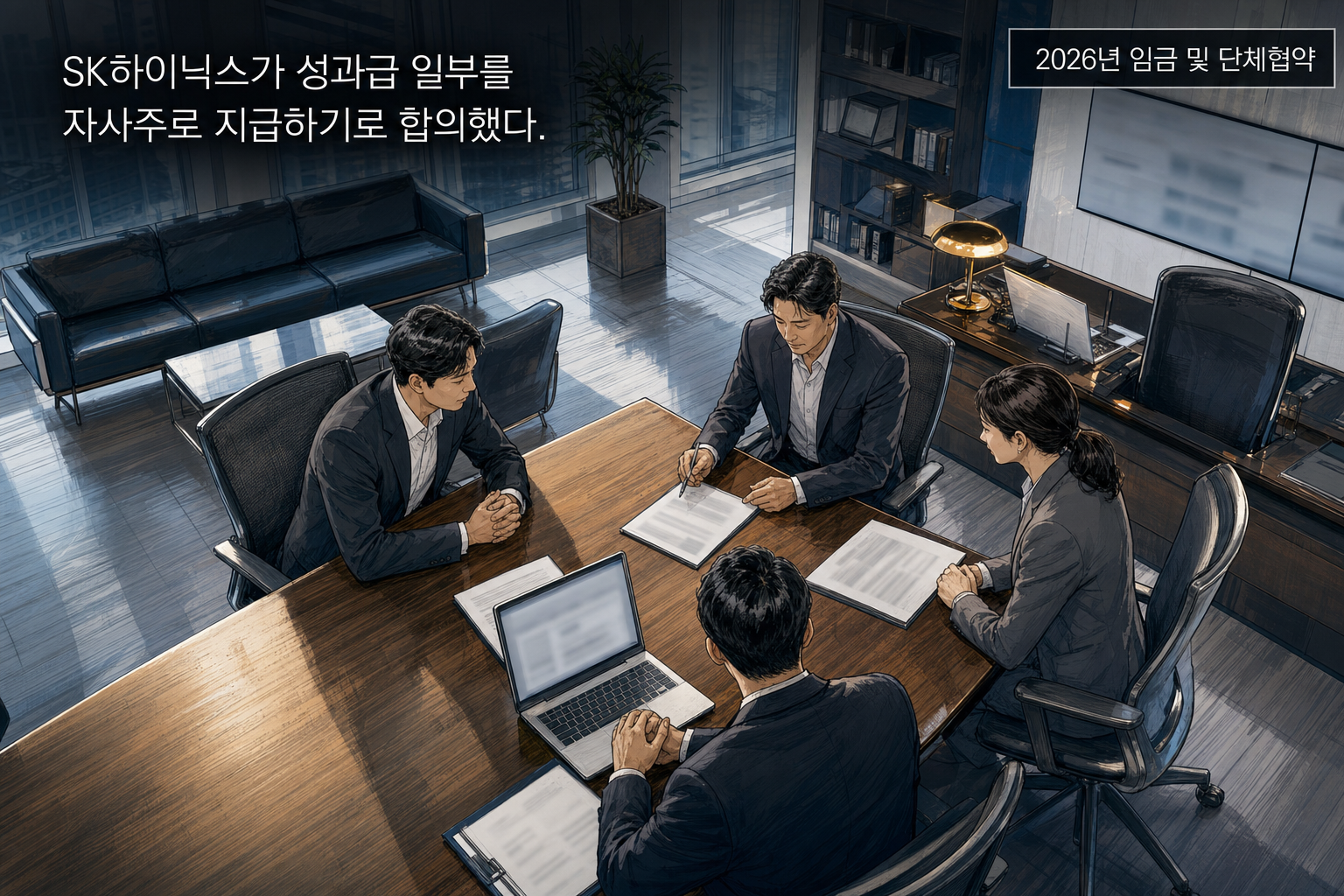 SK하이닉스의 자사주 지급 방식 변화가 어떤 영향을 미칠까? 컷 1