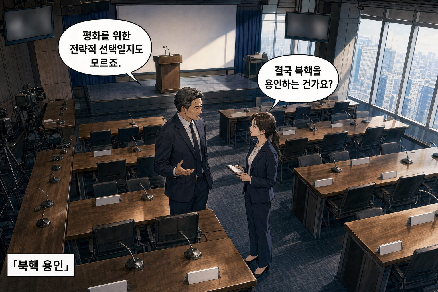 트럼프 대통령은 왜 북핵 동결을 언급했을까? 컷 7