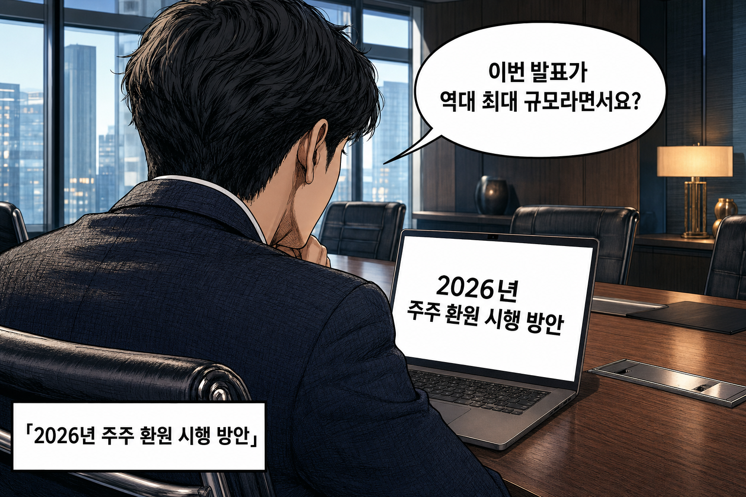 A: 이번 발표가 역대 최대 규모라면서요?