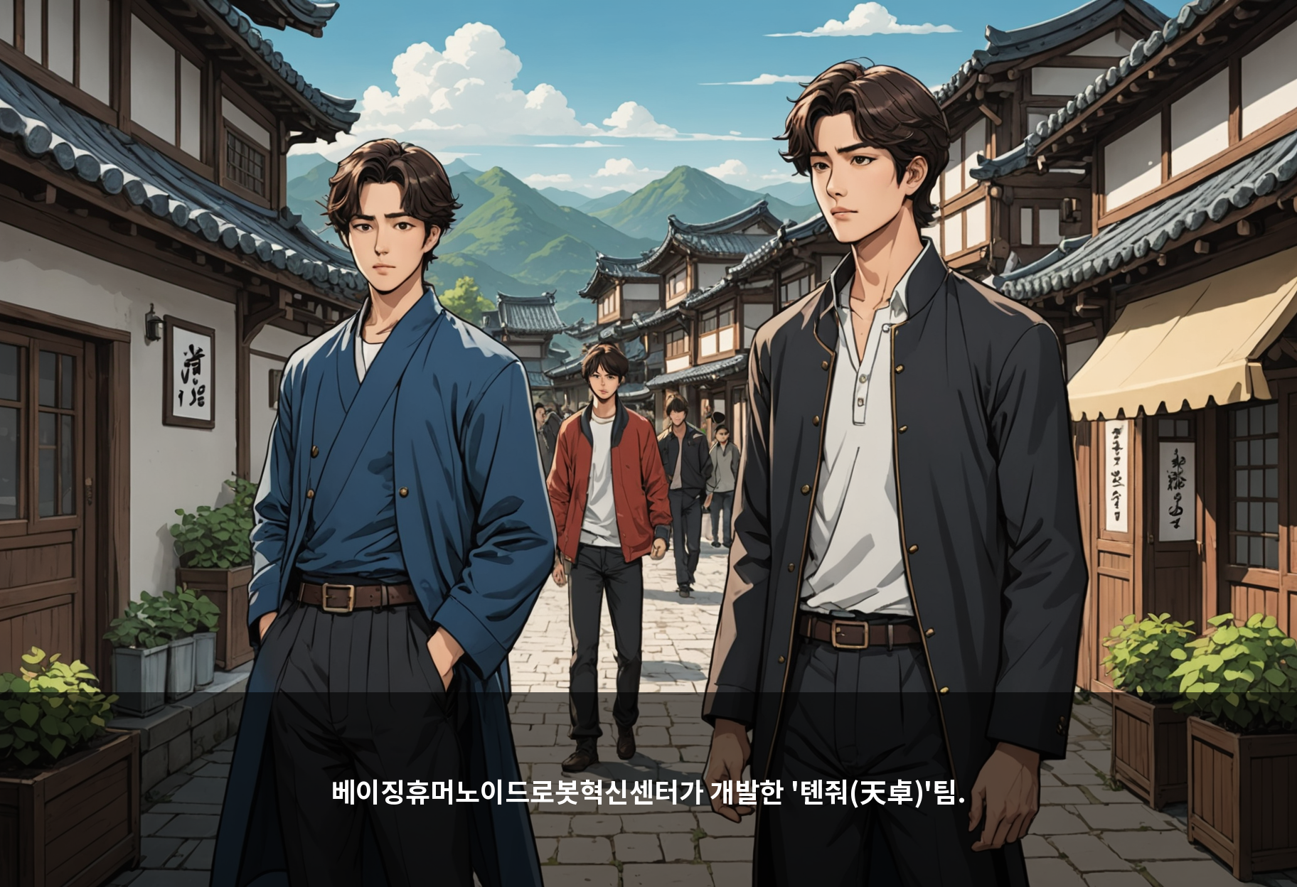 베이징휴머노이드로봇혁신센터가 개발한 '톈줘(天卓)'팀.
