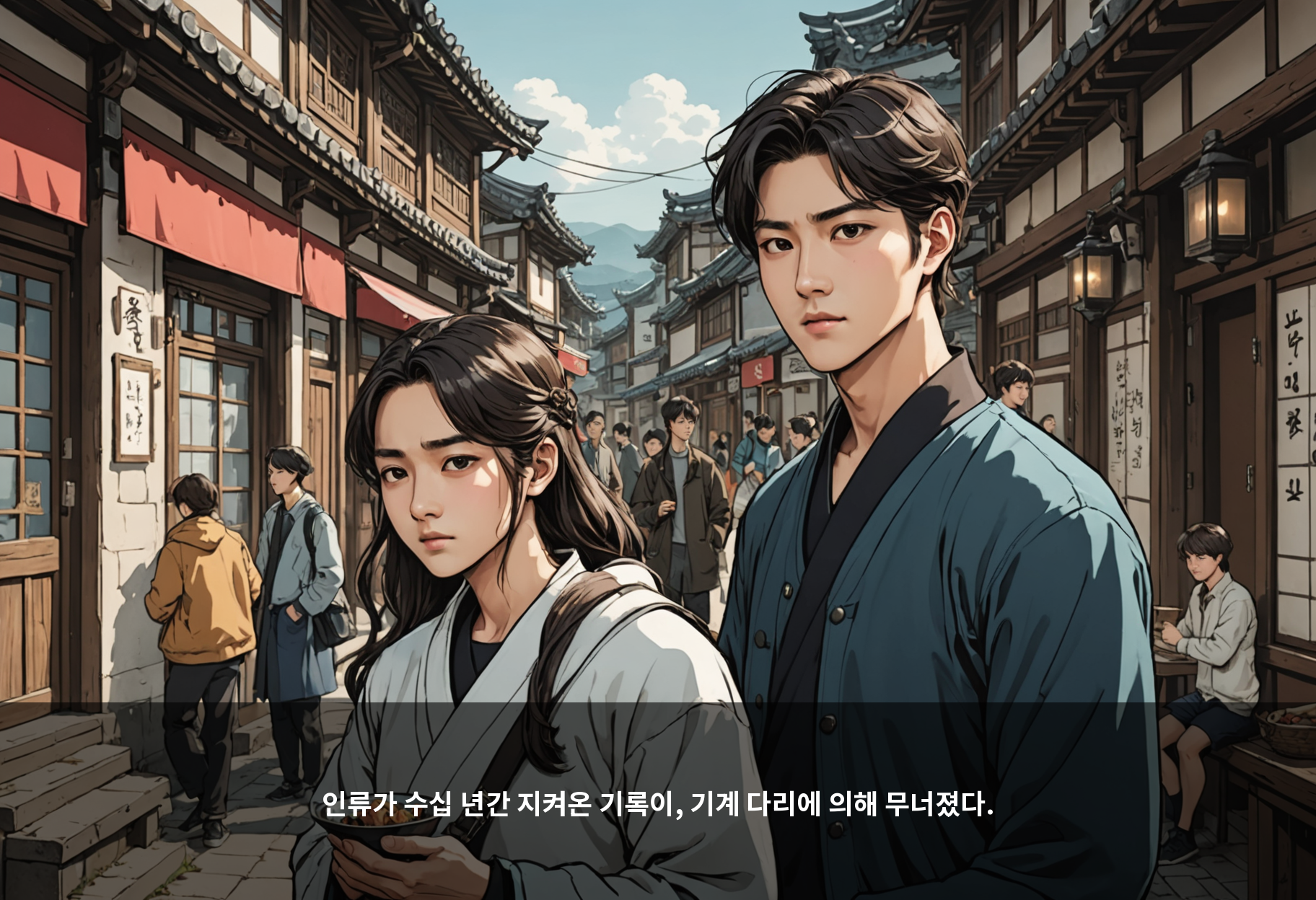 인류가 수십 년간 지켜온 기록이, 기계 다리에 의해 무너졌다.
