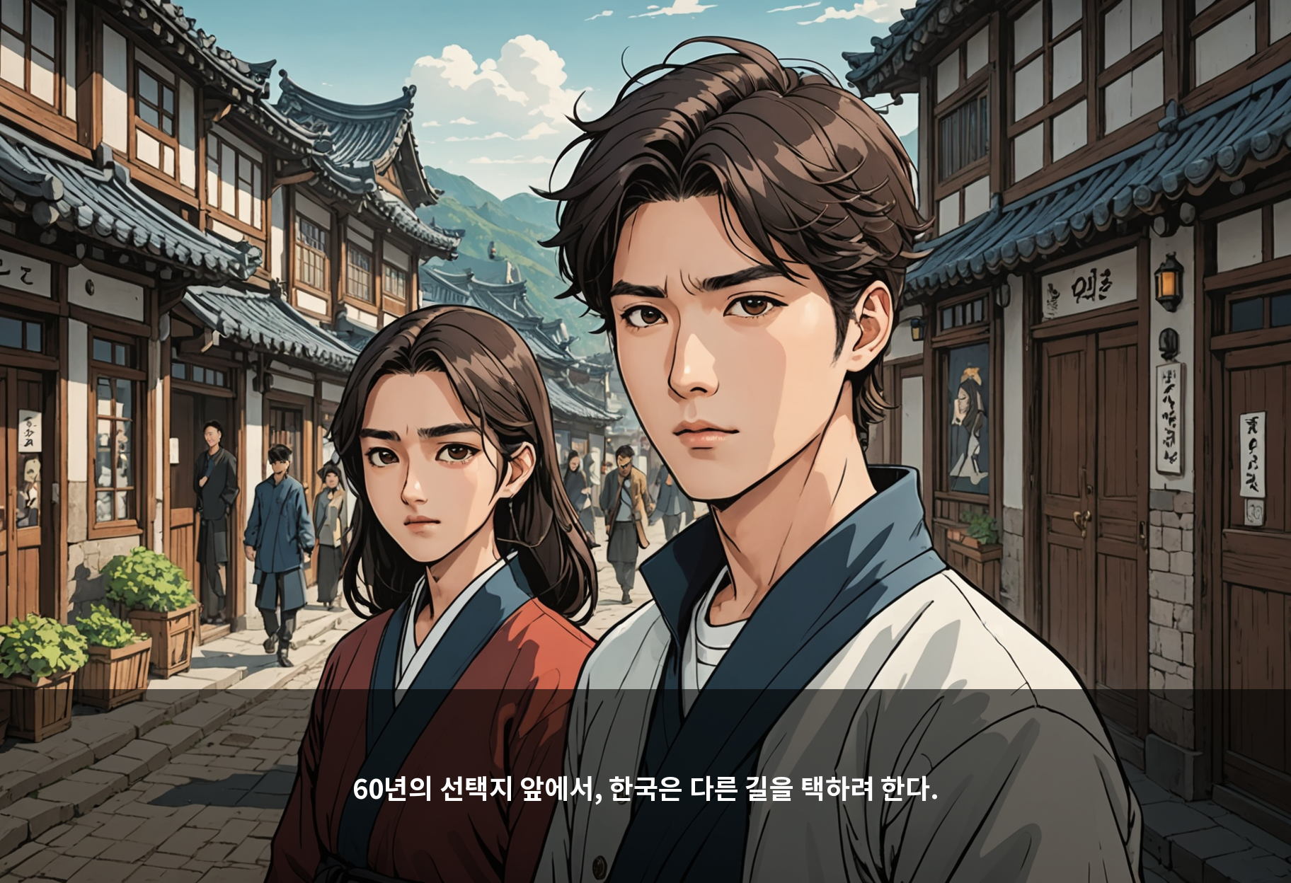 60년의 선택지 앞에서, 한국은 다른 길을 택하려 한다.