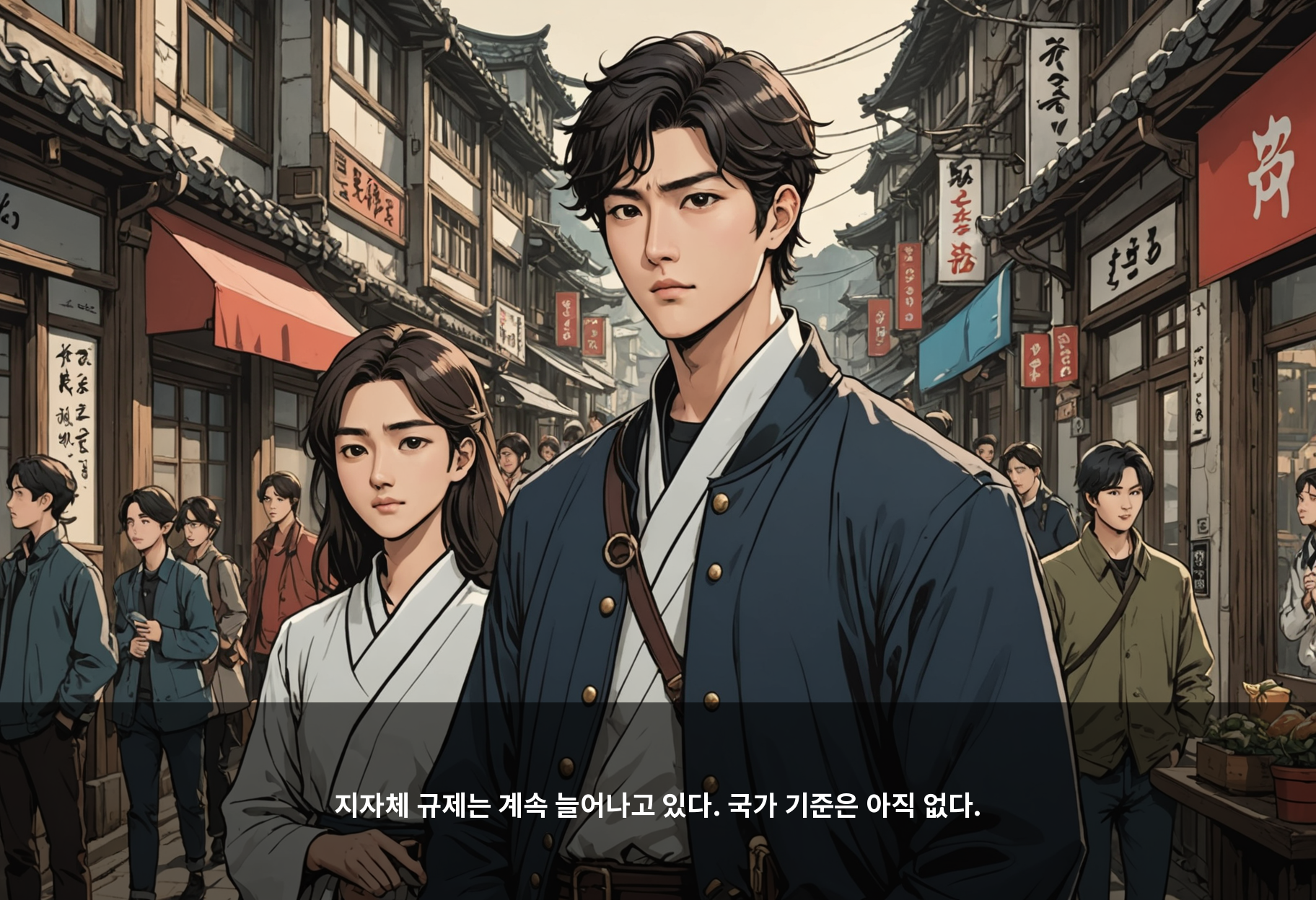 지자체 규제는 계속 늘어나고 있다. 국가 기준은 아직 없다.