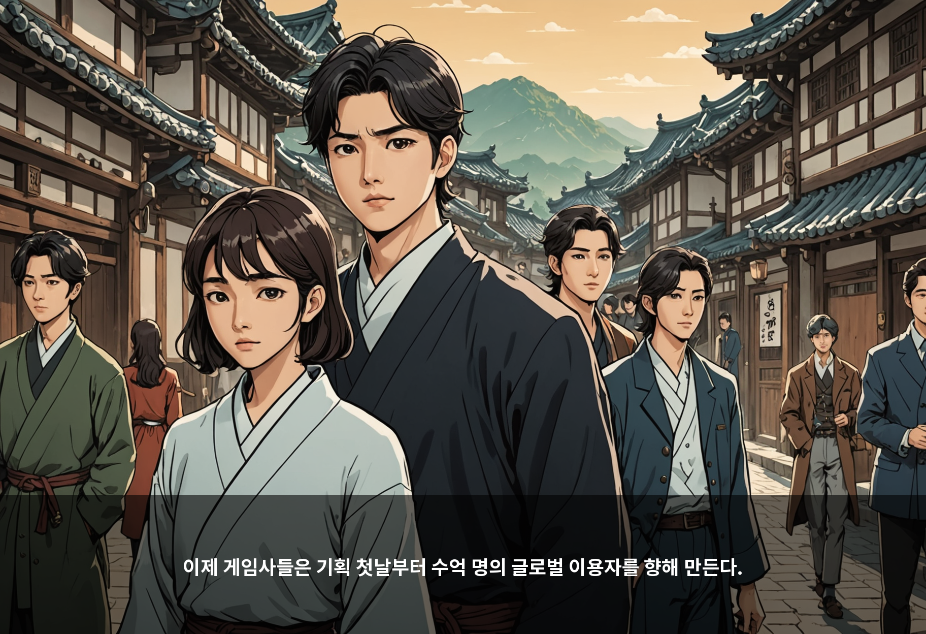 이제 게임사들은 기획 첫날부터 수억 명의 글로벌 이용자를 향해 만든다.
