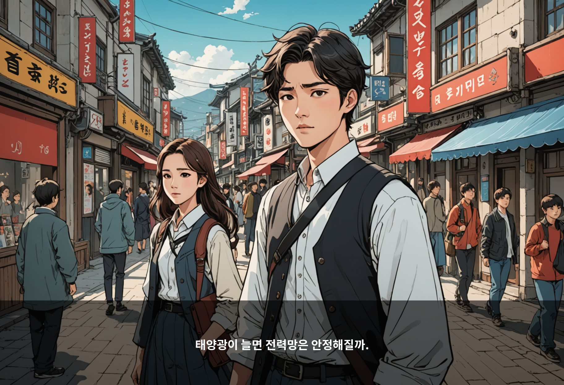 태양광이 늘면 전력망은 안정해질까.