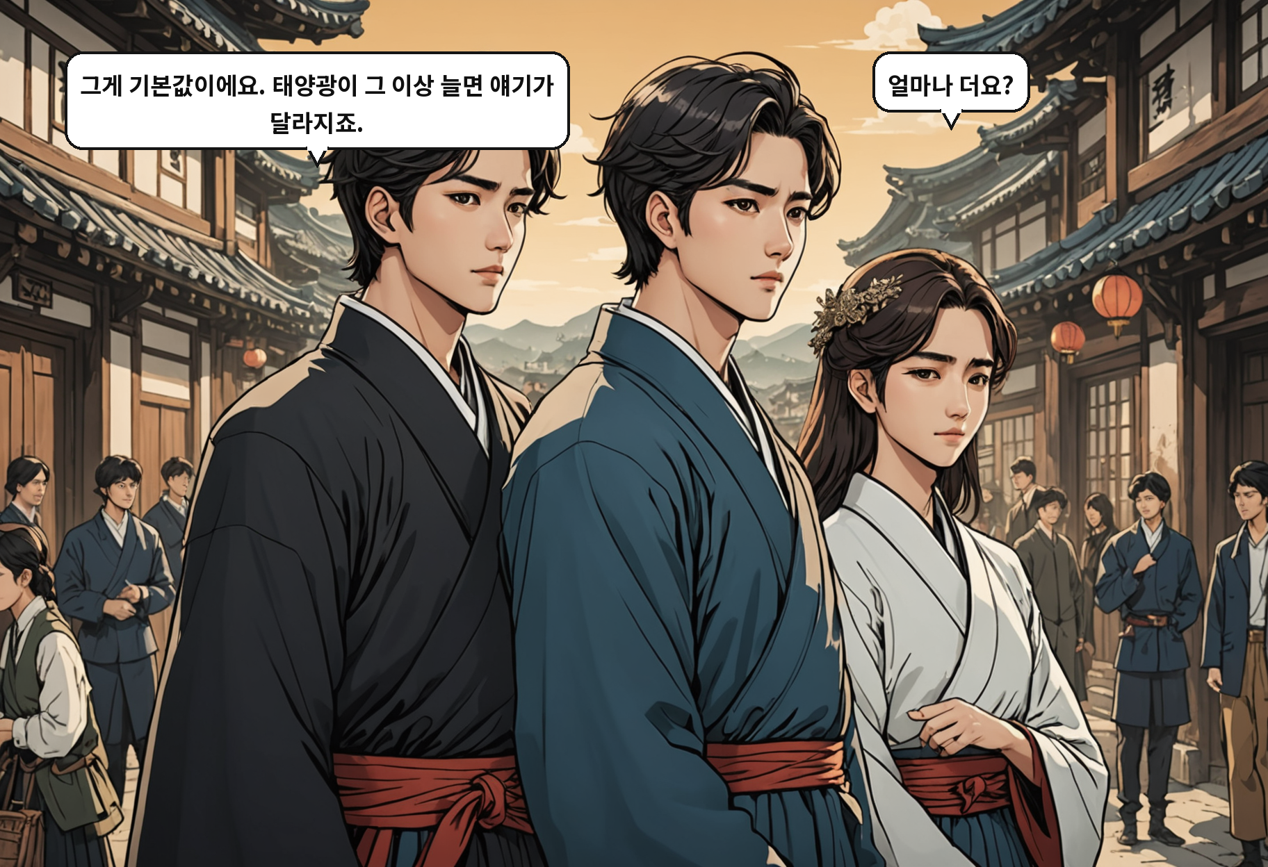 A: 그게 기본값이에요. 태양광이 그 이상 늘면 얘기가 달라지죠. B: 얼마나 더요?