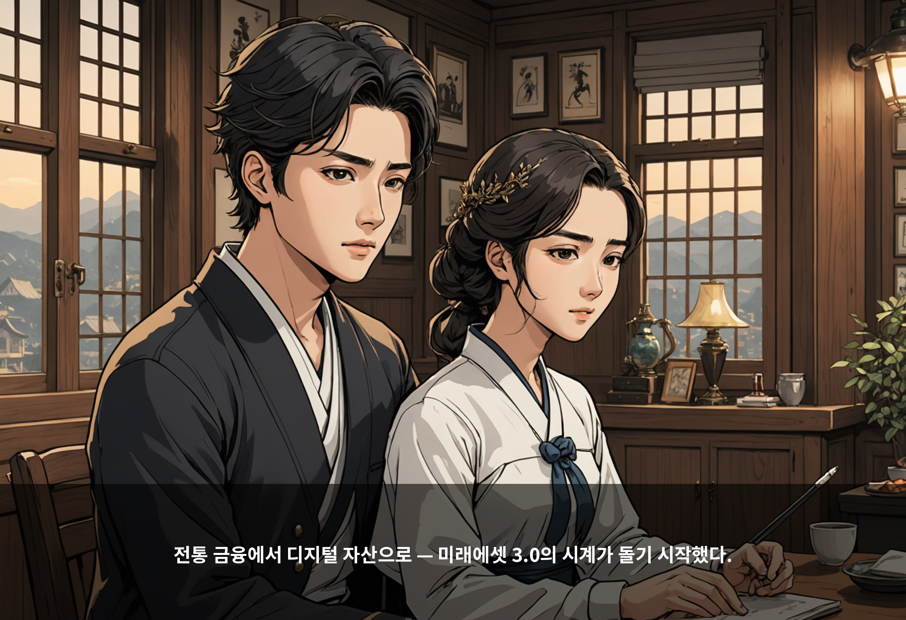 전통 금융에서 디지털 자산으로 — 미래에셋 3.0의 시계가 돌기 시작했다.