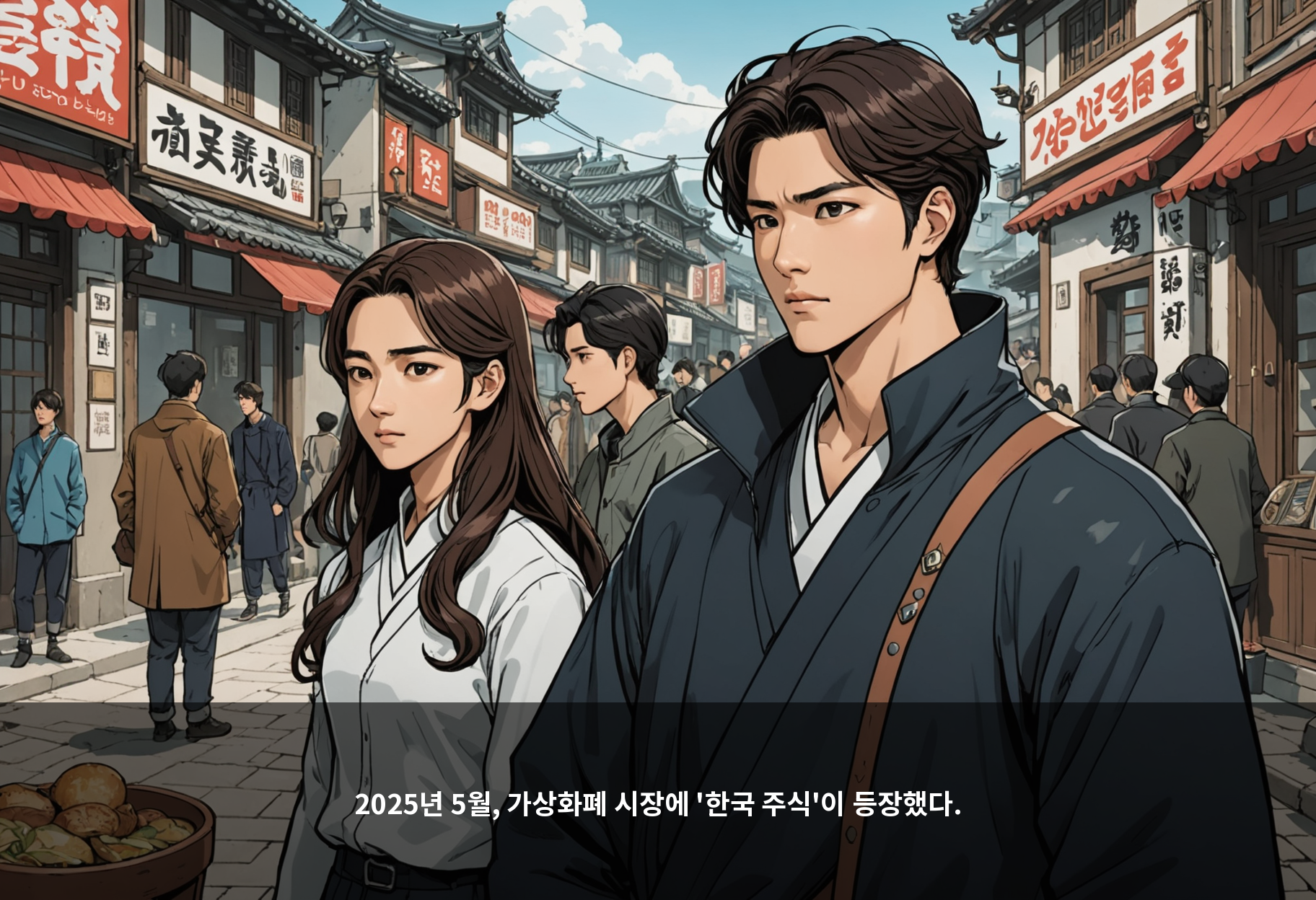 2025년 5월, 가상화폐 시장에 '한국 주식'이 등장했다.