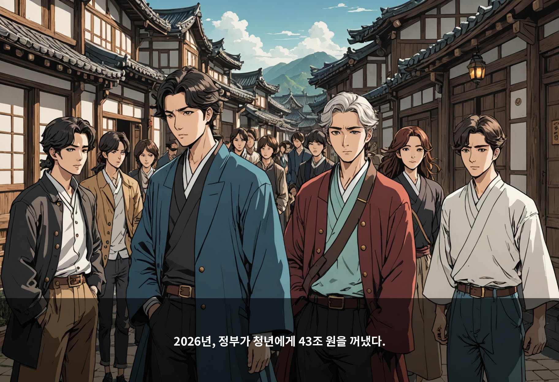 2026년, 정부가 청년에게 43조 원을 꺼냈다.