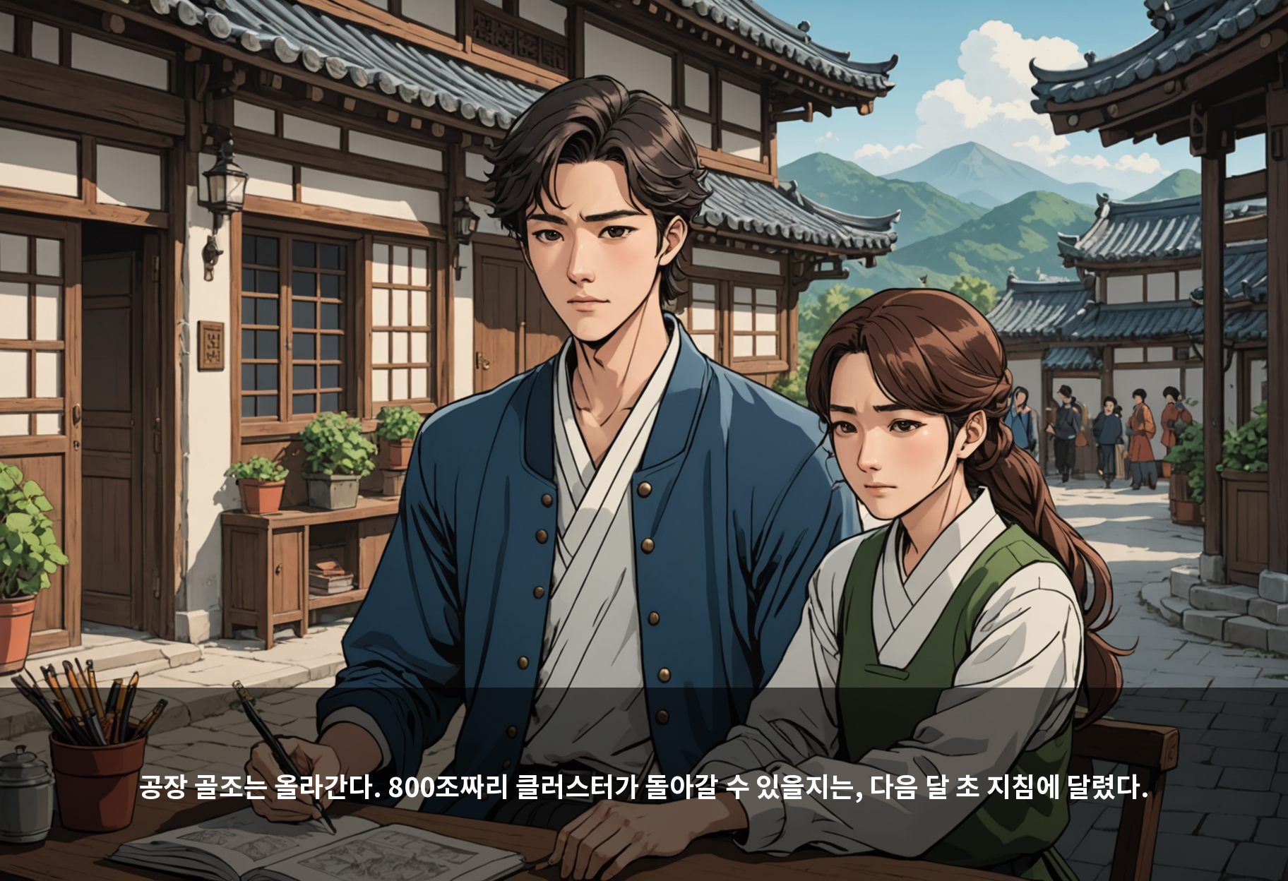 공장 골조는 올라간다. 800조짜리 클러스터가 돌아갈 수 있을지는, 다음 달 초 지침에 달렸다.