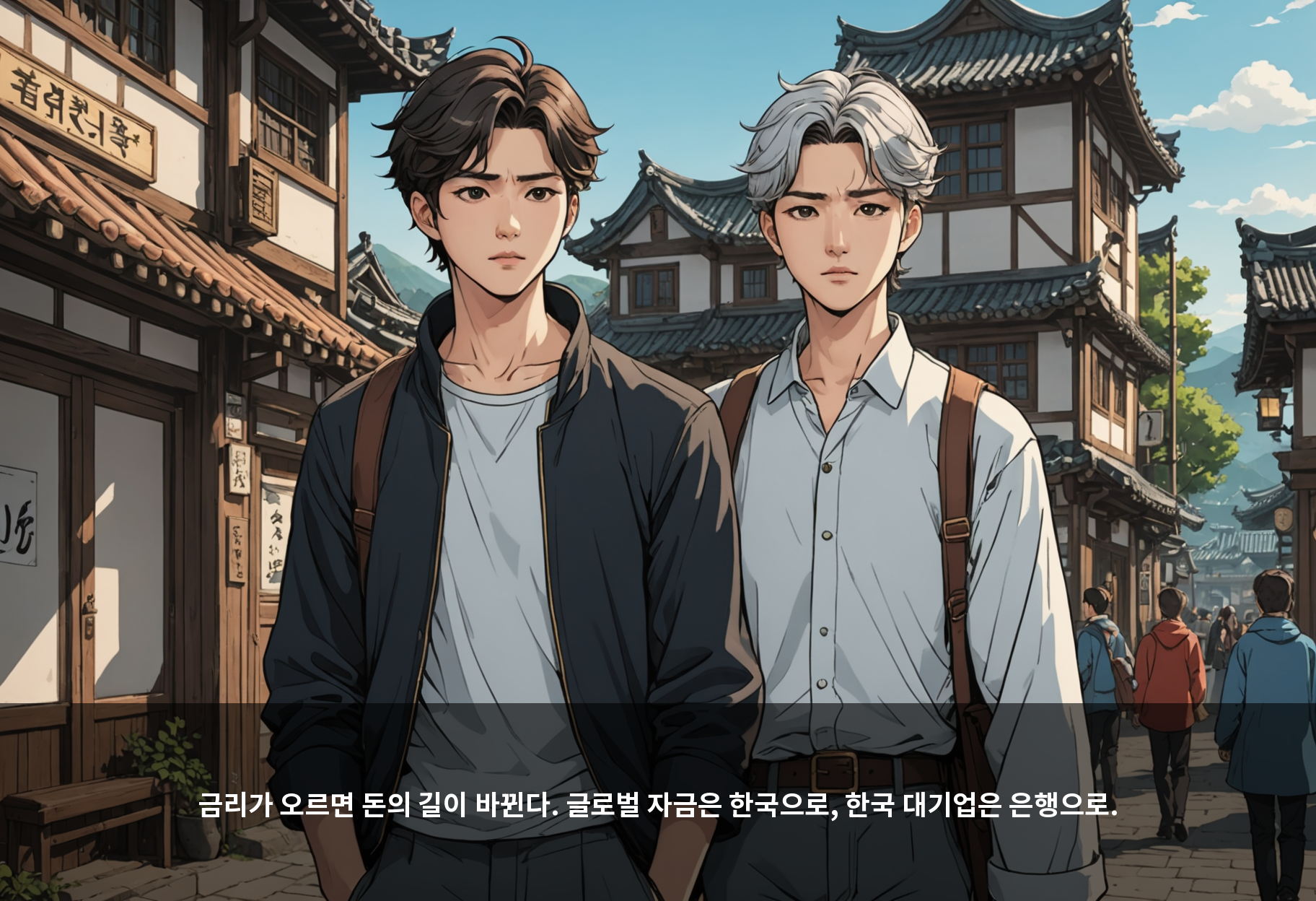 금리가 오르면 돈의 길이 바뀐다. 글로벌 자금은 한국으로, 한국 대기업은 은행으로.