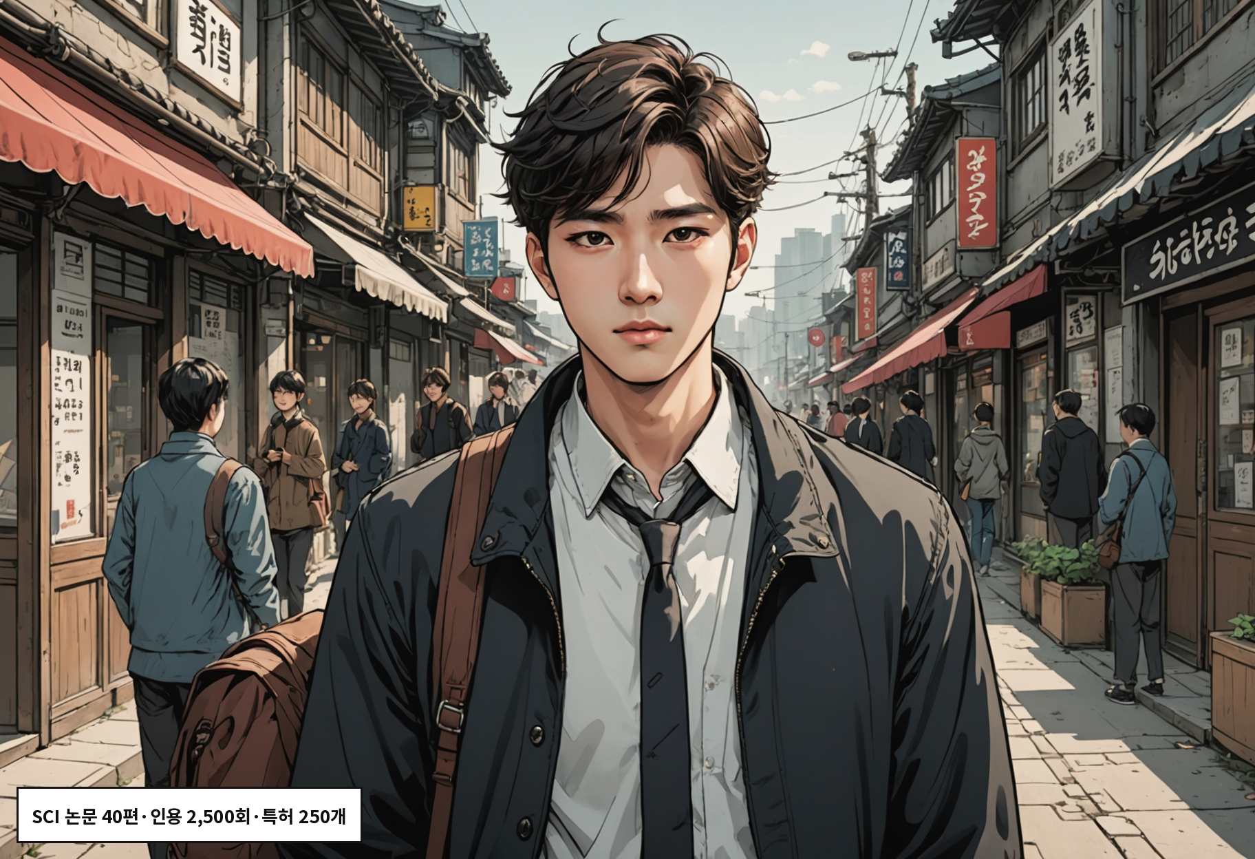SCI 논문 40편·인용 2,500회·특허 250개