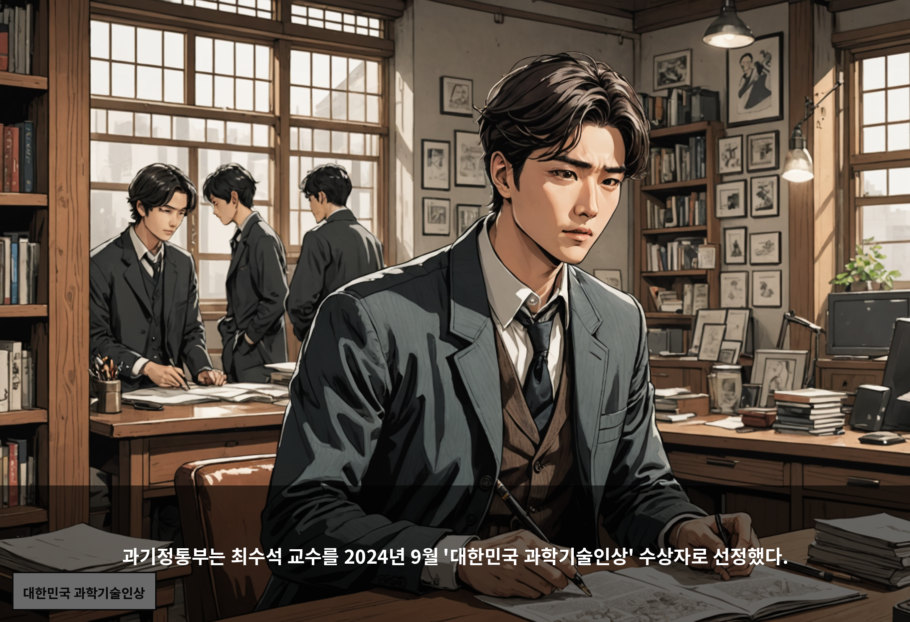 과기정통부는 최수석 교수를 2024년 9월 '대한민국 과학기술인상' 수상자로 선정했다.