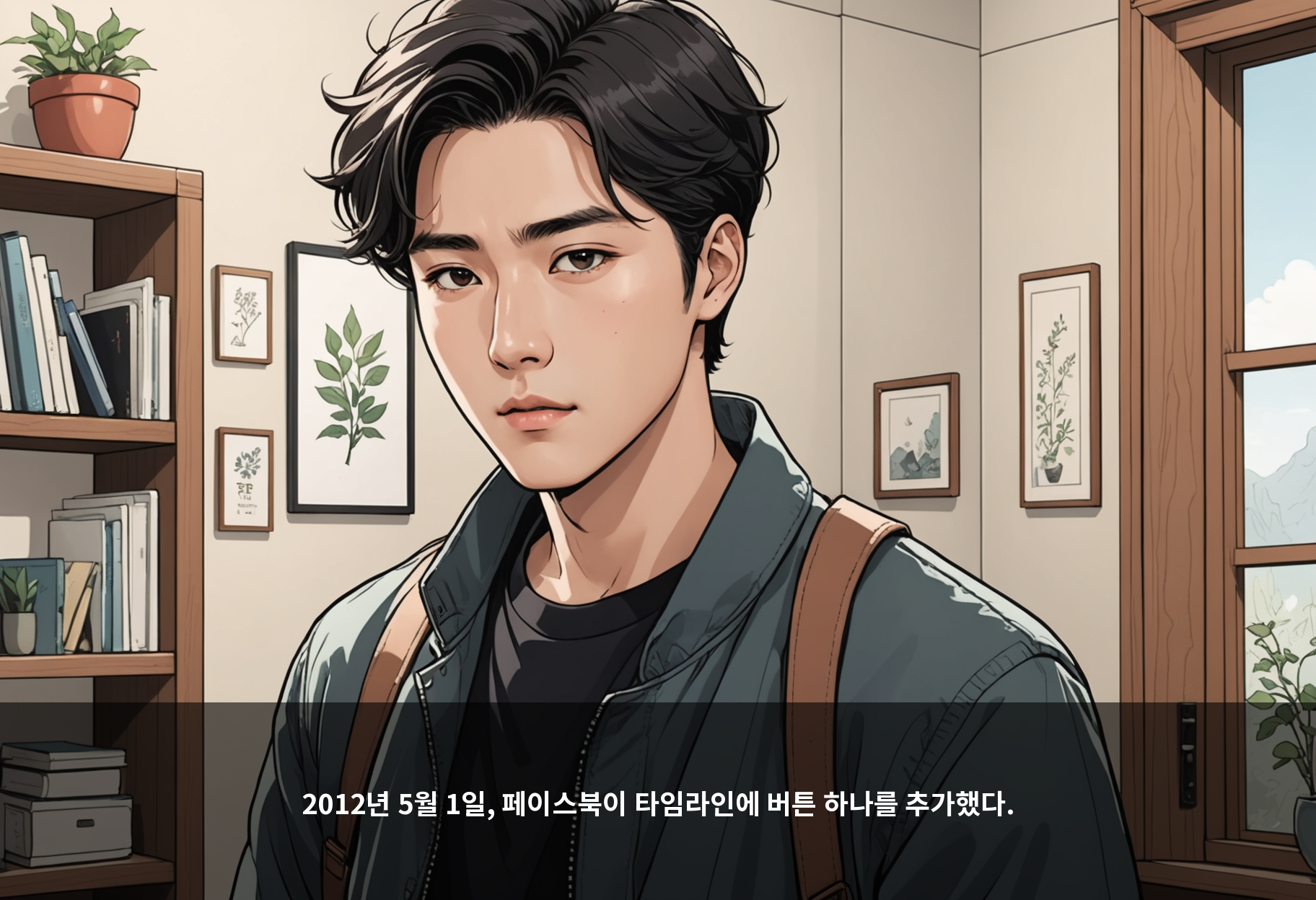 2012년 5월 1일, 페이스북이 타임라인에 버튼 하나를 추가했다.
