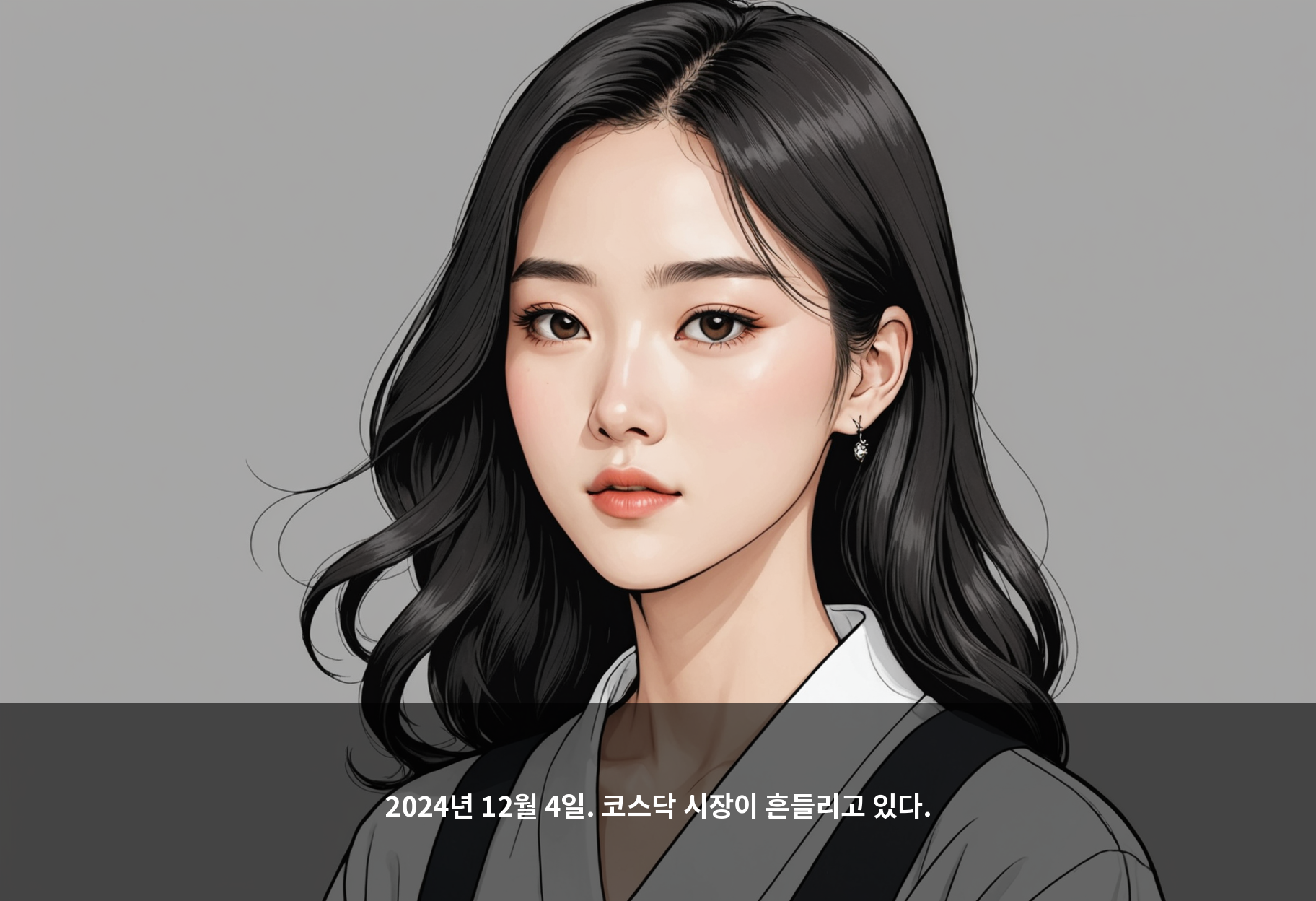 2024년 12월 4일. 코스닥 시장이 흔들리고 있다.
