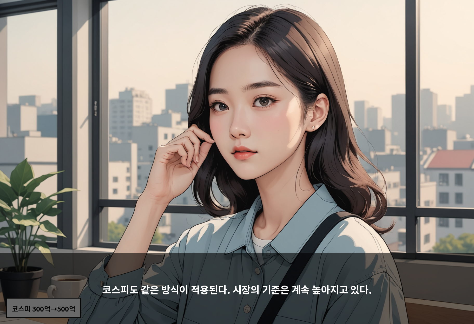코스피도 같은 방식이 적용된다. 시장의 기준은 계속 높아지고 있다.