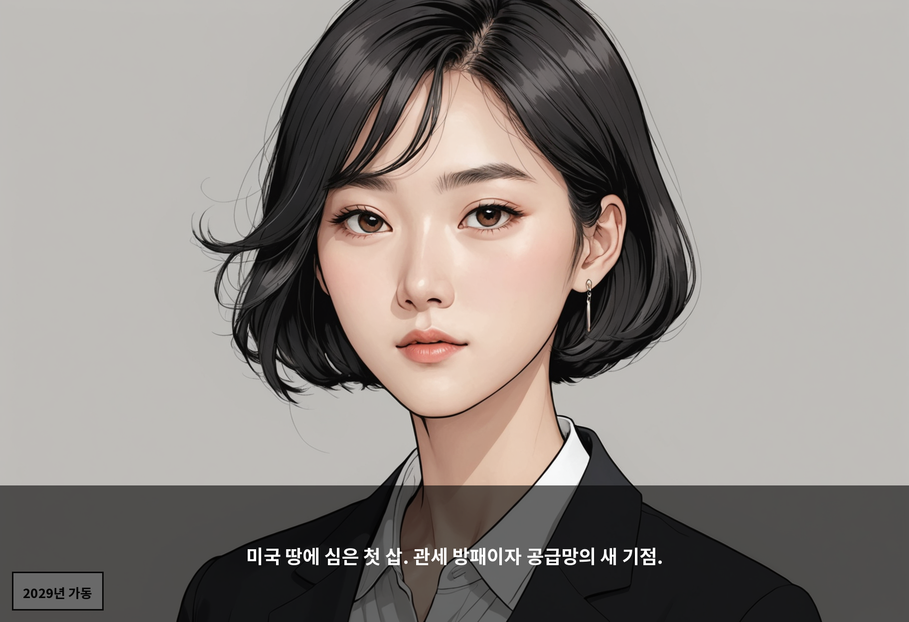 미국 땅에 심은 첫 삽. 관세 방패이자 공급망의 새 기점.