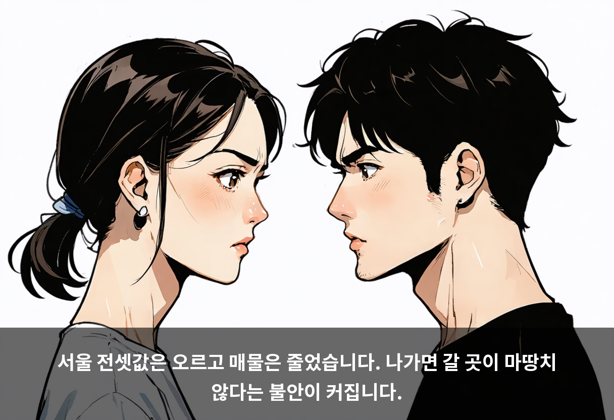서울 전세, 두 건 중 한 건은 "그냥 여기 살겠습니다" 🧳