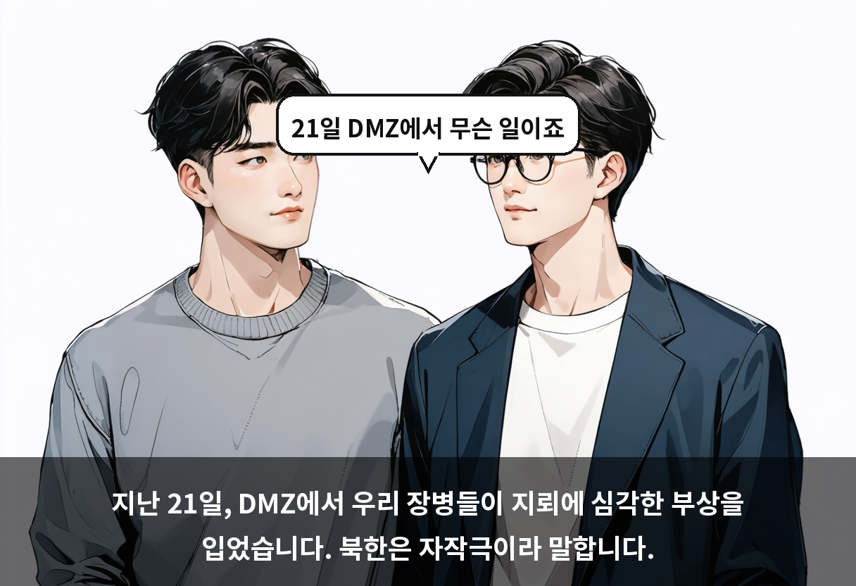 정치 | DMZ 지뢰 폭발 정전협정 위반, 군이 처음으로 북한을 지목했습니다 🪖