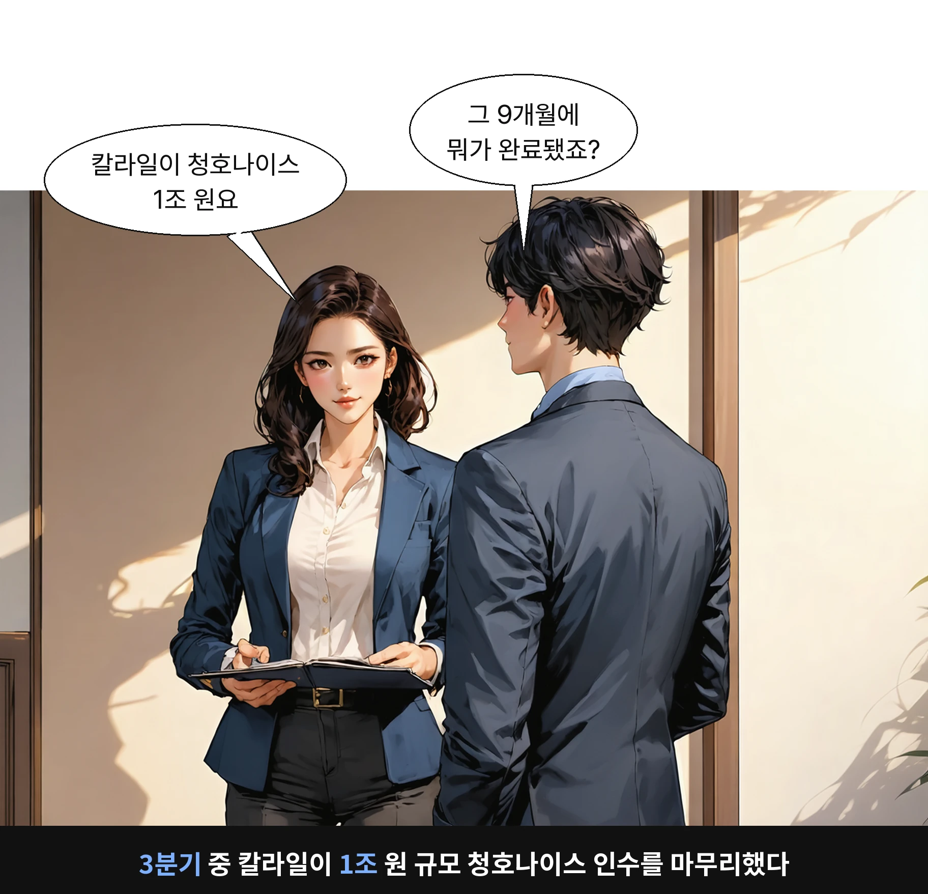 3분기 중 칼라일이 1조 원 규모 청호나이스 인수를 마무리했다