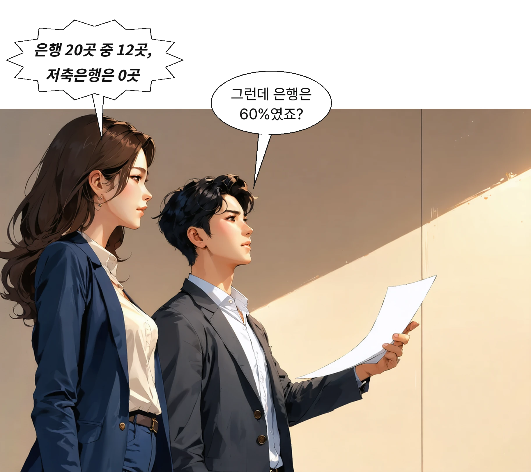 은행은 20곳 중 12곳, 저축은행은 한 곳도 없다