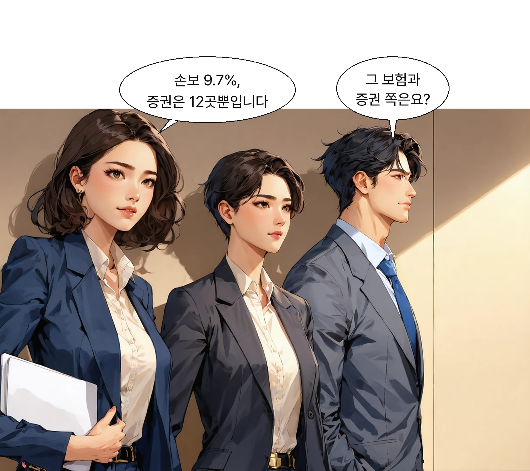 생보 18.2%, 손보 9.7%, 증권은 12곳(20%)이다