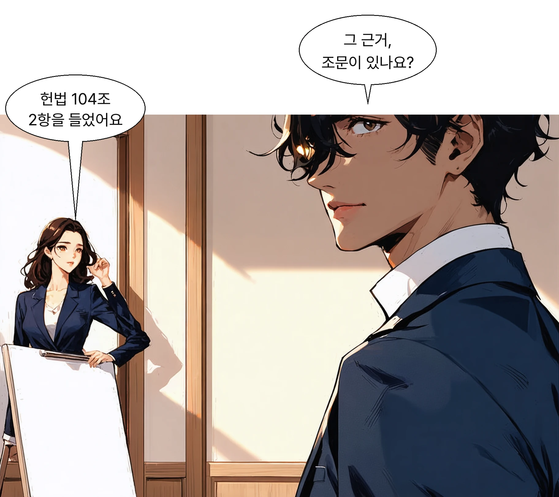 제청권 근거로 헌법 제104조 2항을 제시했다