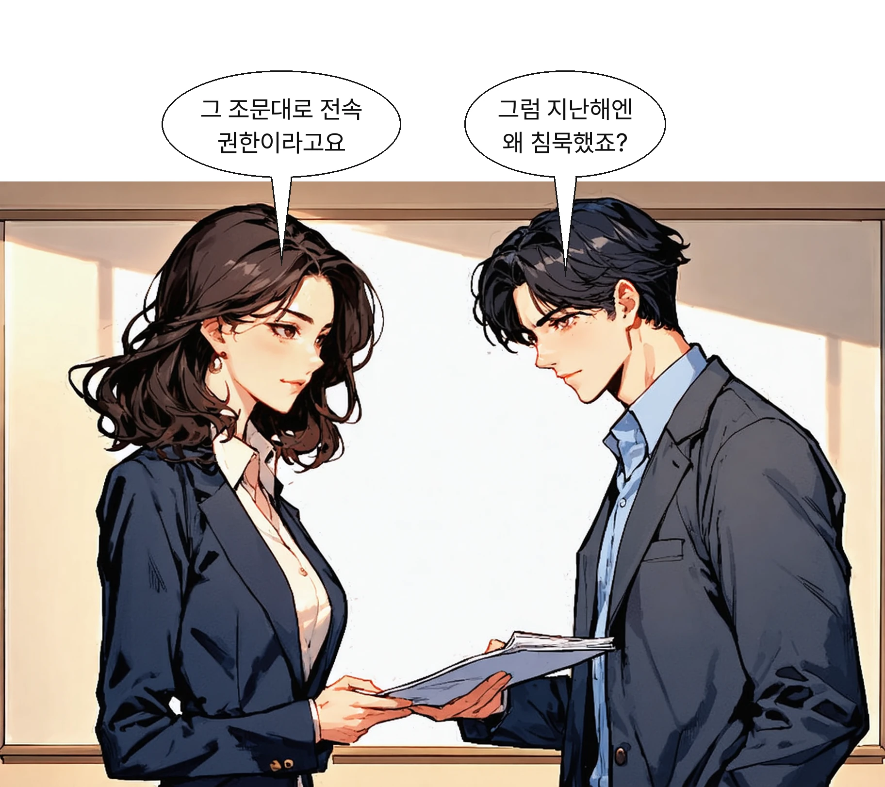 간섭은 위헌이라며 전속적 권한임을 강조했다