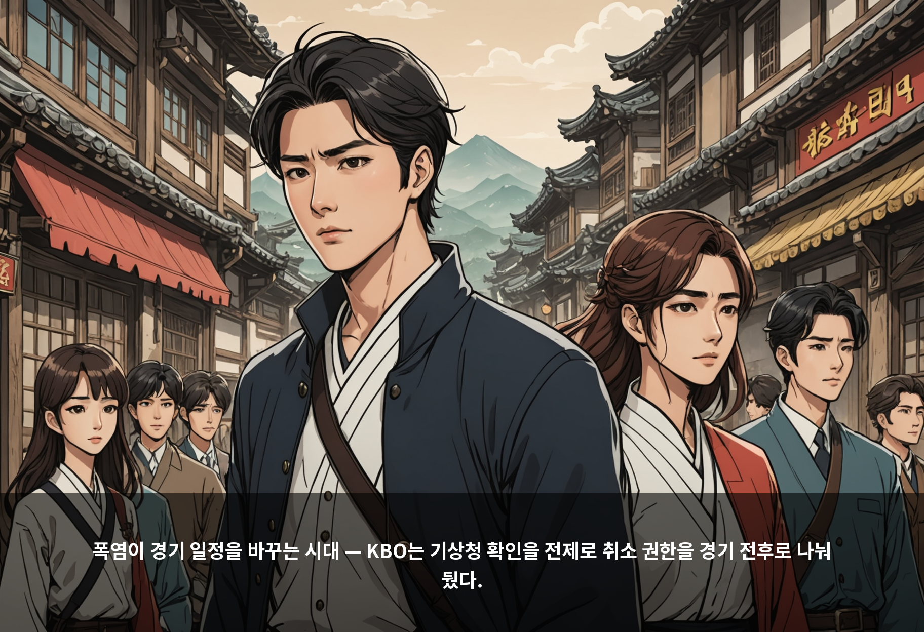 폭염이 경기 일정을 바꾸는 시대 — KBO는 기상청 확인을 전제로 취소 권한을 경기 전후로 나눠 뒀다.