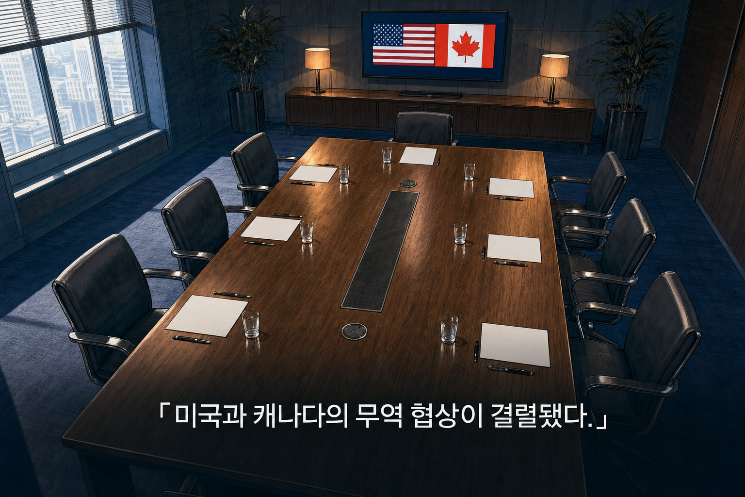 왜 미국과 캐나다의 무역 협상이 결렬되었는가? 표지