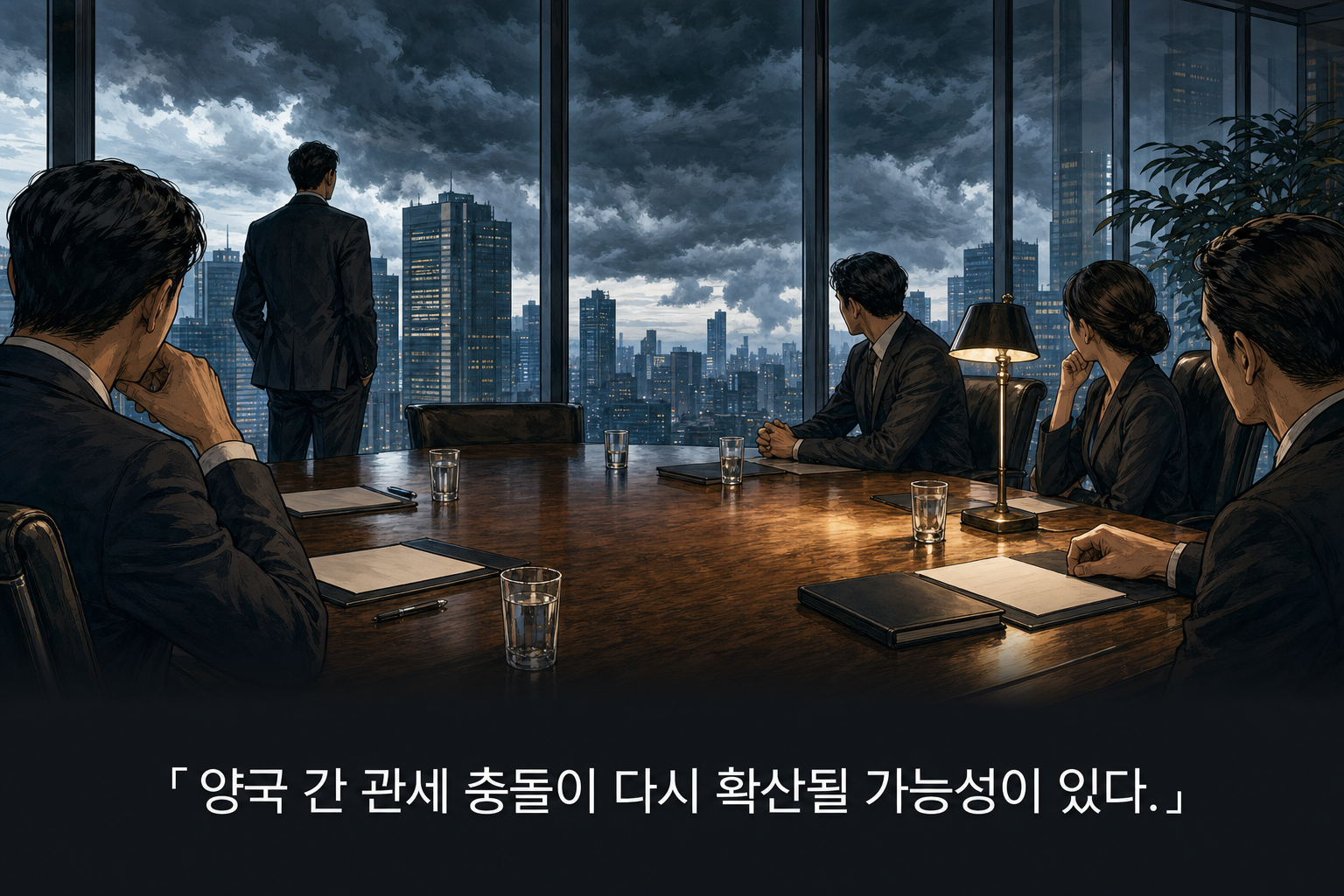 양국 간 관세 충돌이 다시 확산될 가능성이 있다.