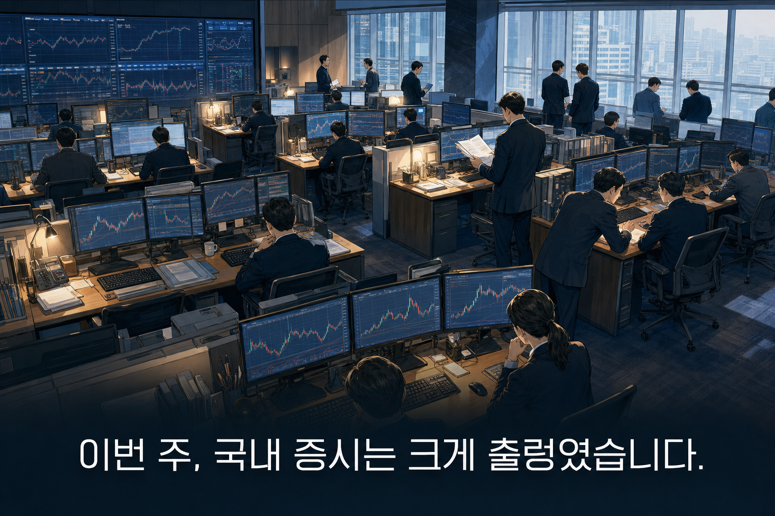 이번 주, 국내 증시는 크게 출렁였습니다.