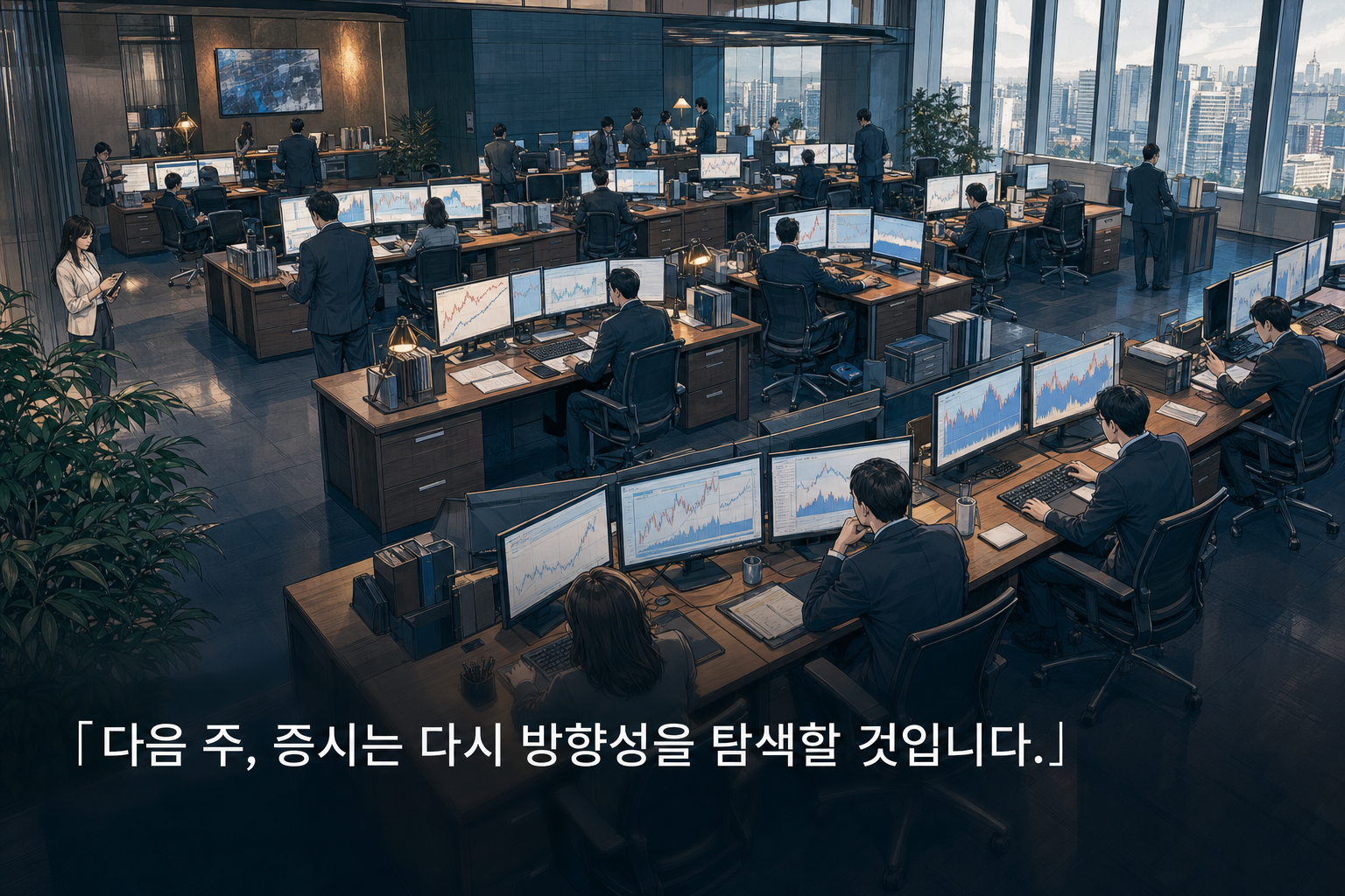 다음 주, 증시는 다시 방향성을 탐색할 것입니다.