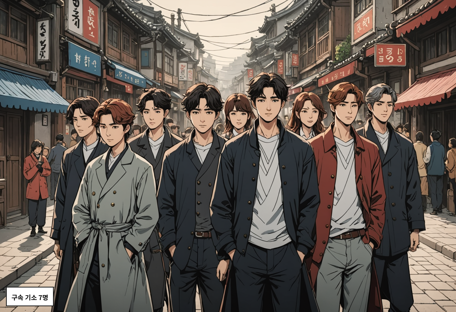 구속 기소 7명