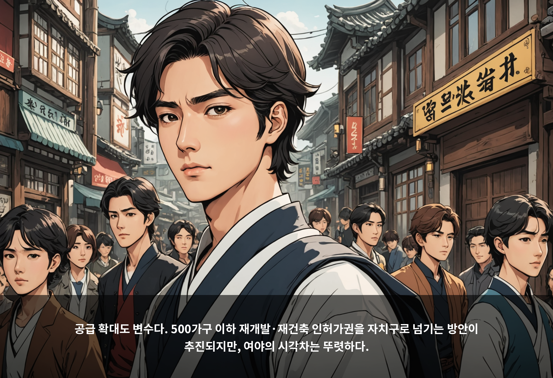 공급 확대도 변수다. 500가구 이하 재개발·재건축 인허가권을 자치구로 넘기는 방안이 추진되지만, 여야의 시각차는 뚜렷하다.