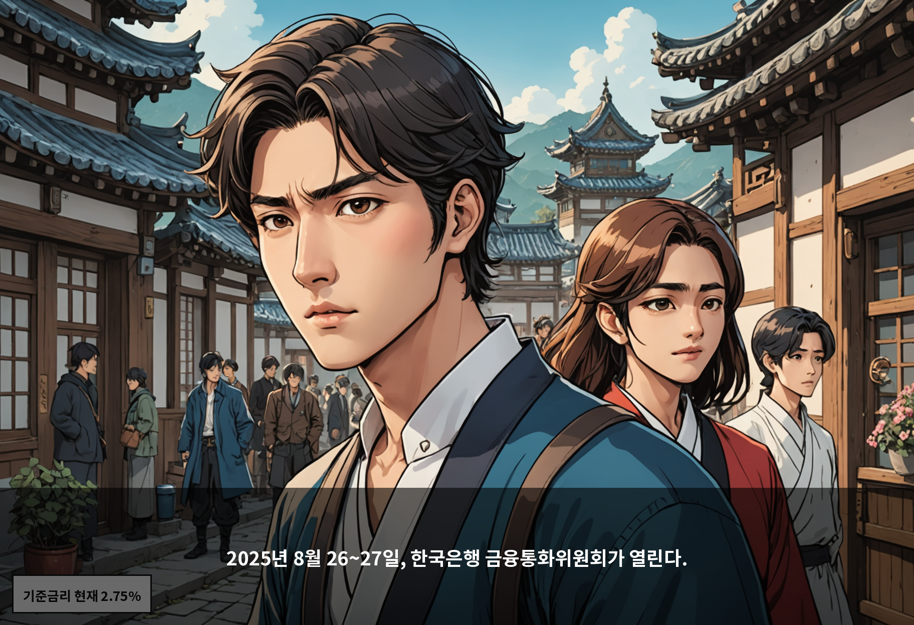 2025년 8월 26~27일, 한국은행 금융통화위원회가 열린다.