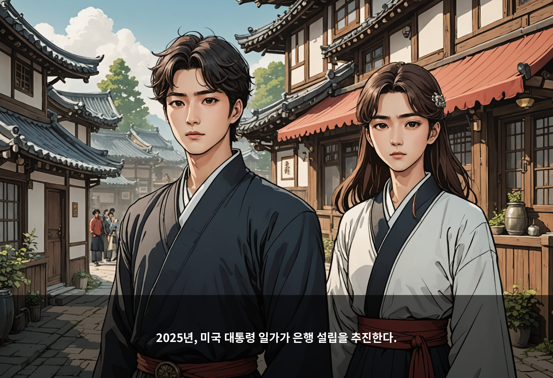 2025년, 미국 대통령 일가가 은행 설립을 추진한다.