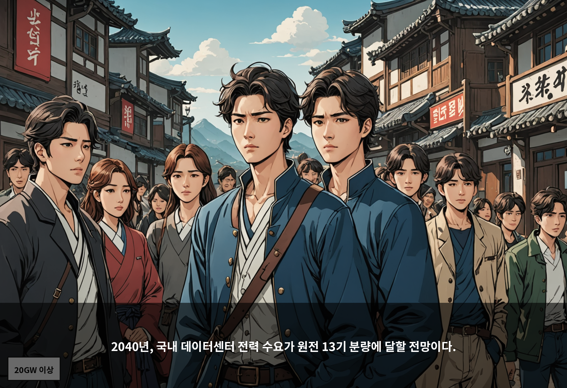 2040년, 국내 데이터센터 전력 수요가 원전 13기 분량에 달할 전망이다.