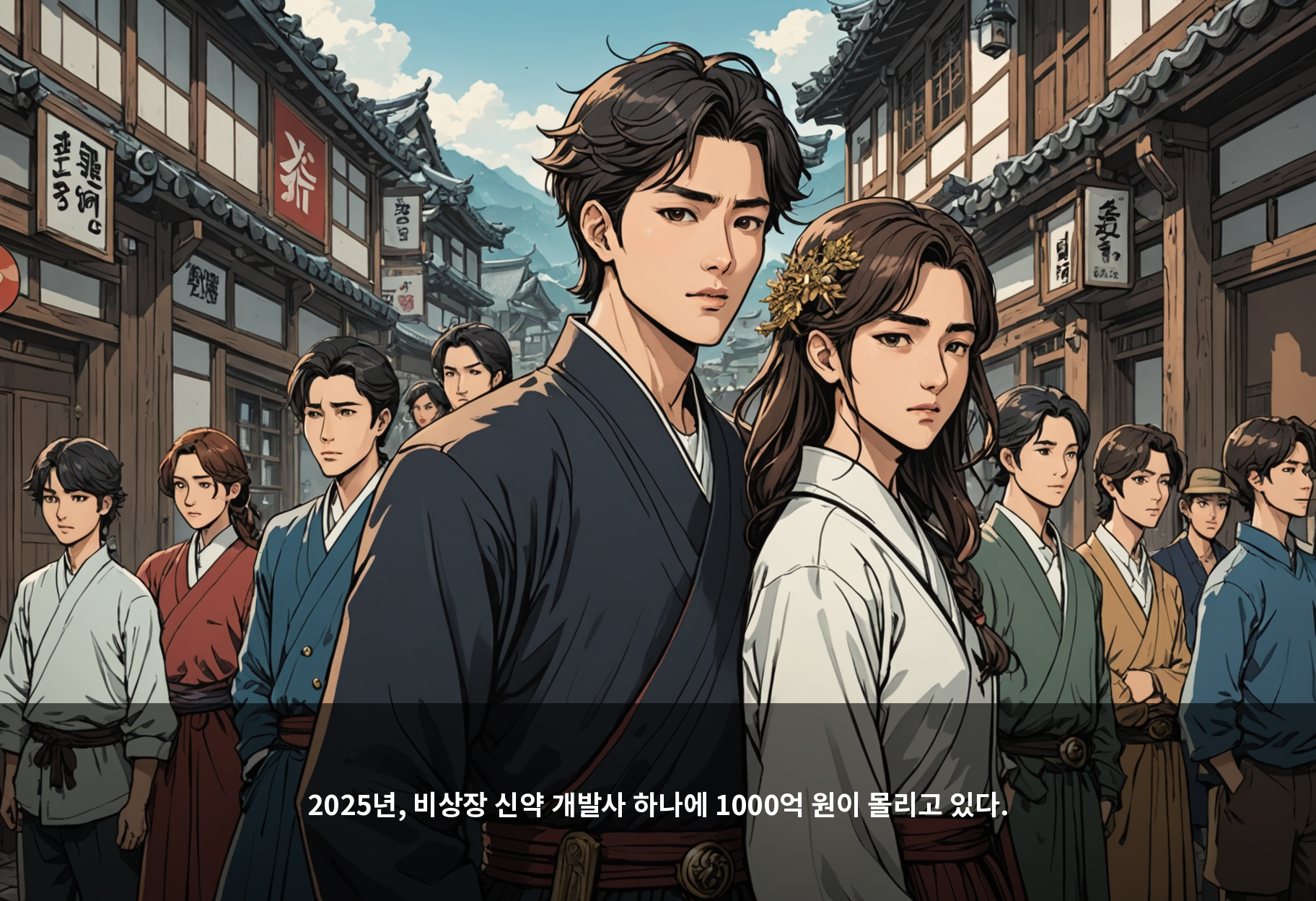 2025년, 비상장 신약 개발사 하나에 1000억 원이 몰리고 있다.