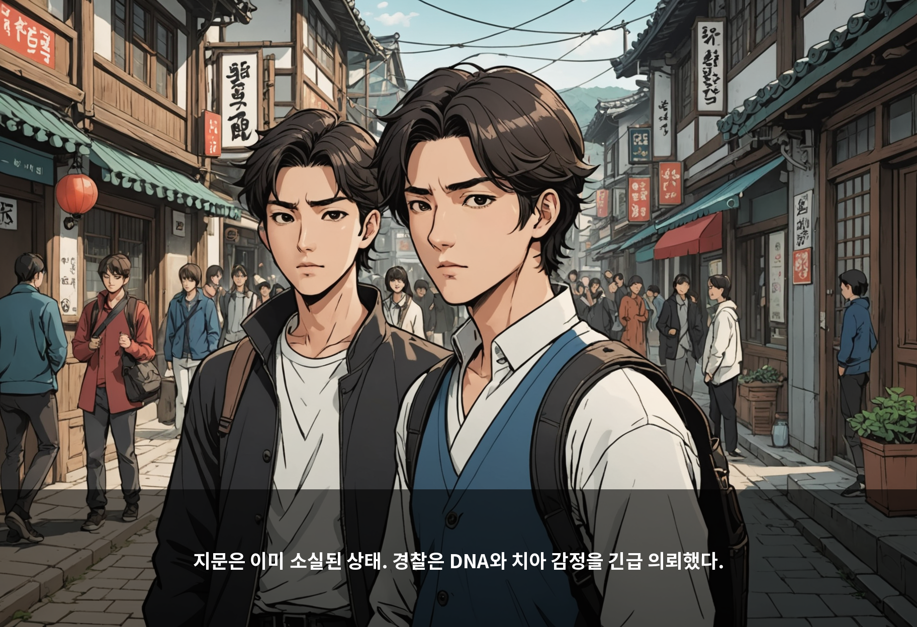 지문은 이미 소실된 상태. 경찰은 DNA와 치아 감정을 긴급 의뢰했다.