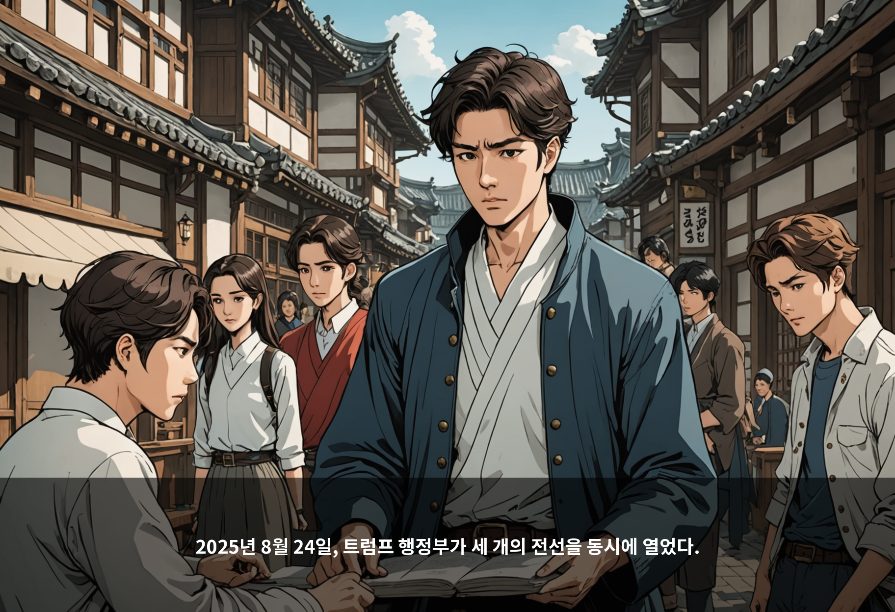 2025년 8월 24일, 트럼프 행정부가 세 개의 전선을 동시에 열었다.