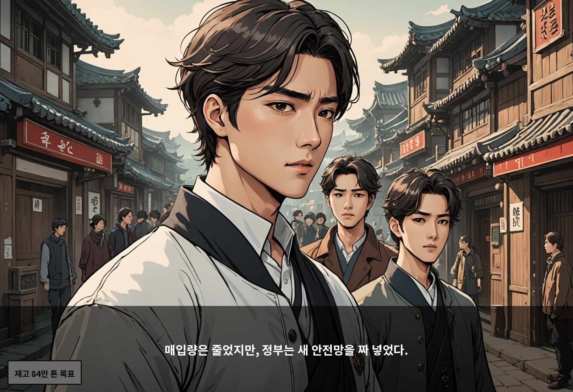 매입량은 줄었지만, 정부는 새 안전망을 짜 넣었다.