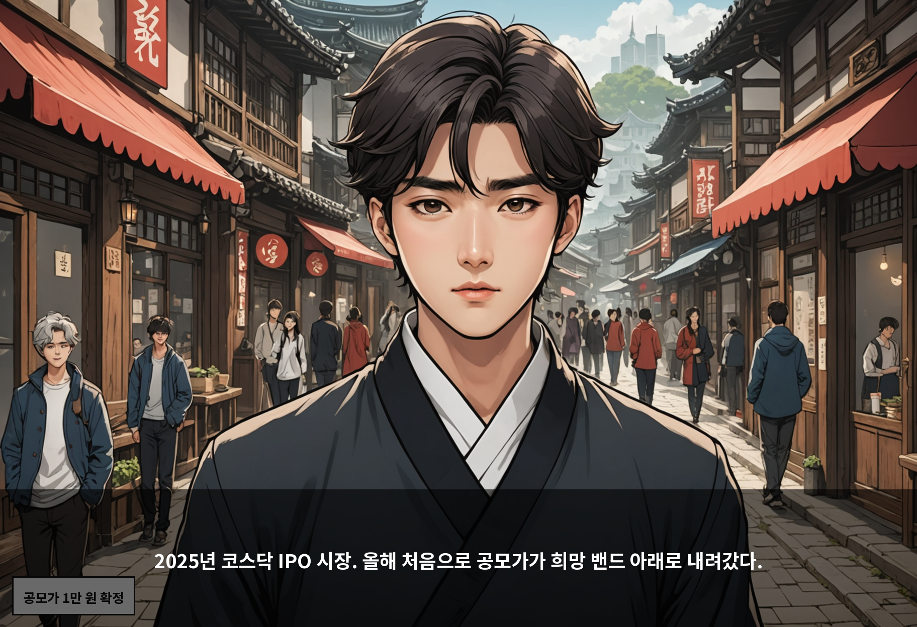 2025년 코스닥 IPO 시장. 올해 처음으로 공모가가 희망 밴드 아래로 내려갔다.