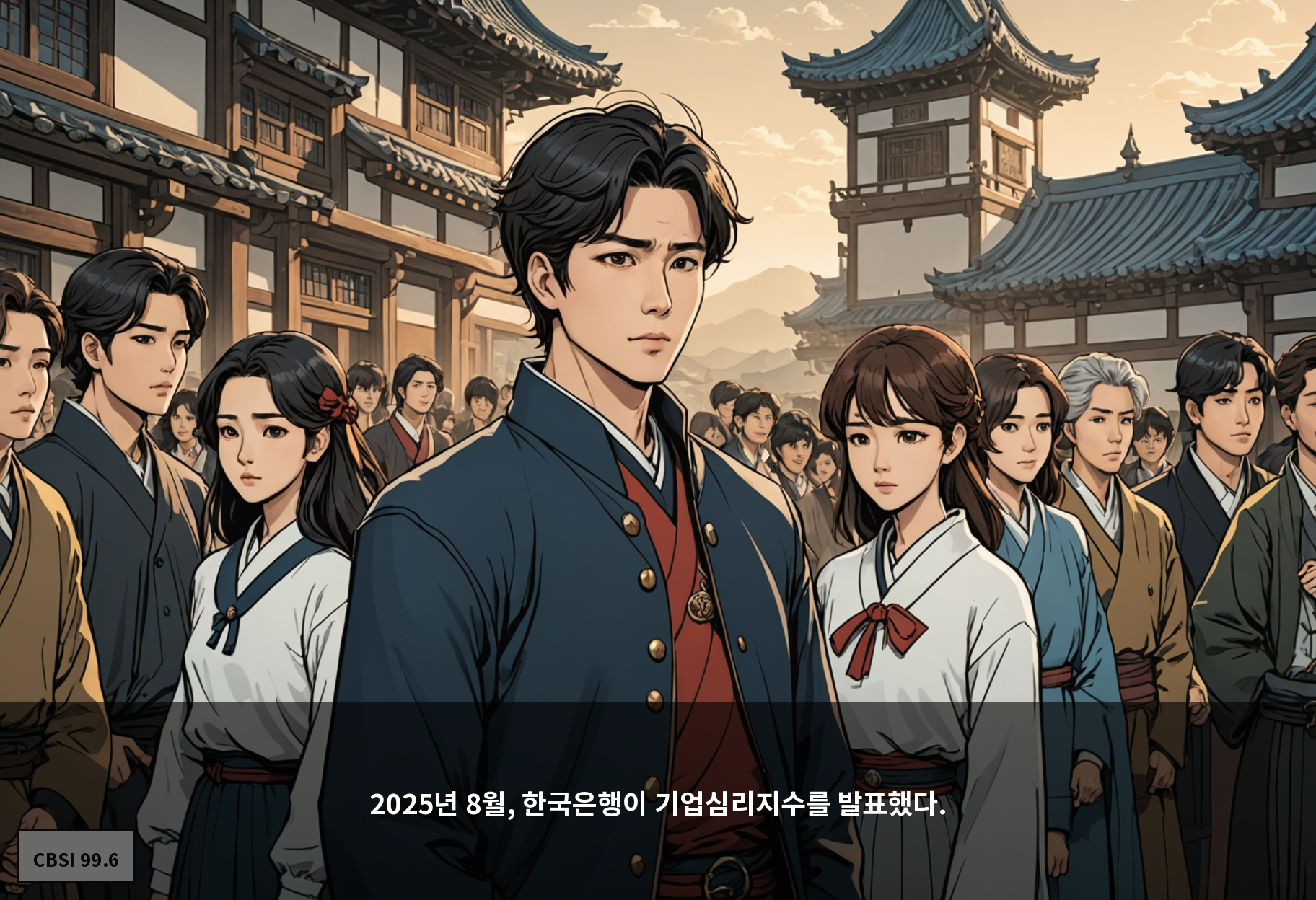 2025년 8월, 한국은행이 기업심리지수를 발표했다.
