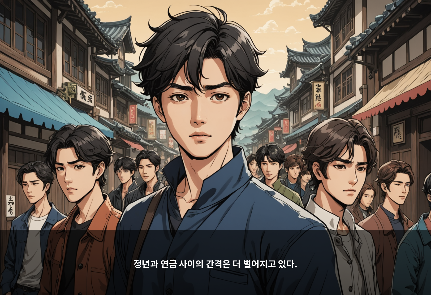 정년과 연금 사이의 간격은 더 벌어지고 있다.