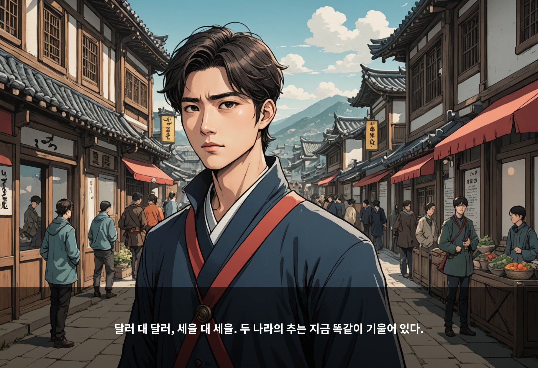 달러 대 달러, 세율 대 세율. 두 나라의 추는 지금 똑같이 기울어 있다.